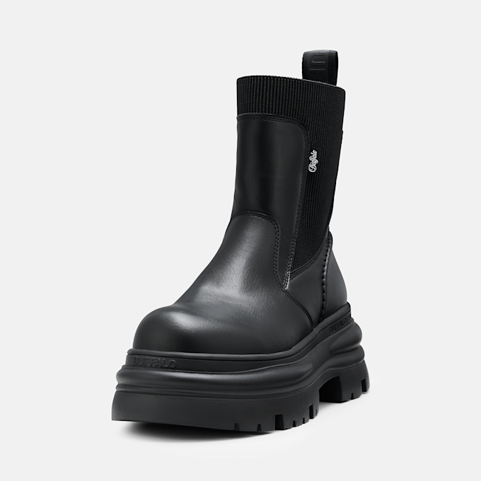 Buffalo DIONE CHELSEA MID - VEGAN NAPPA black 104595 3
