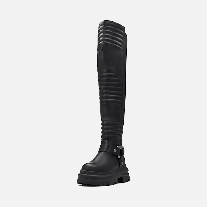 Buffalo Dione Overknee black 104603 2