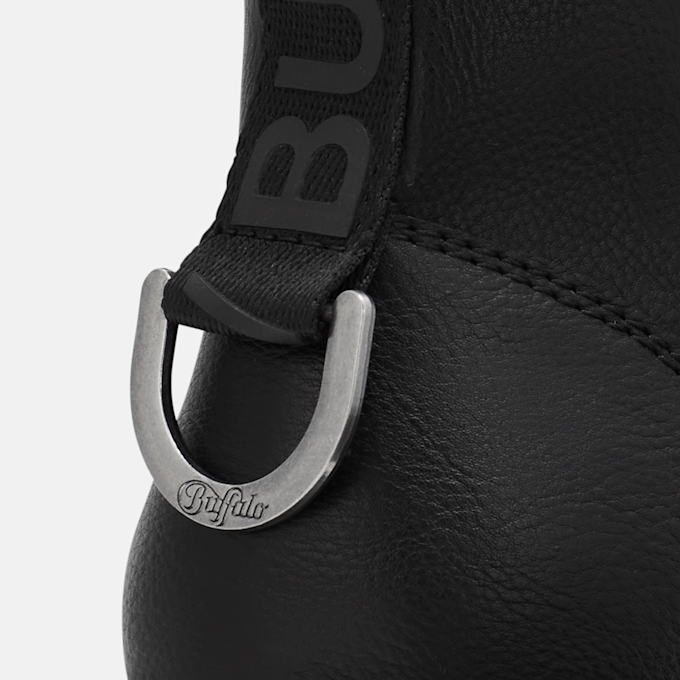 Buffalo PHANTOM LACE UP ZIP - VEGAN NAPPA Schwarz 104604 6