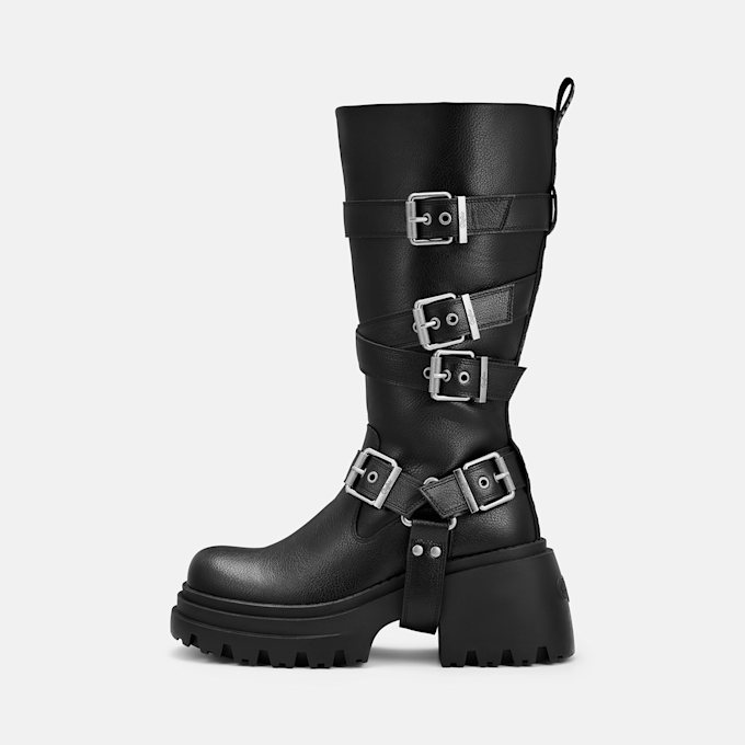 Buffalo BRAVR SLOUCHY BOOT - VEGAN NAPPA Schwarz 104607 1