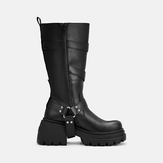 Buffalo BRAVR SLOUCHY BOOT - VEGAN NAPPA black 104607 2