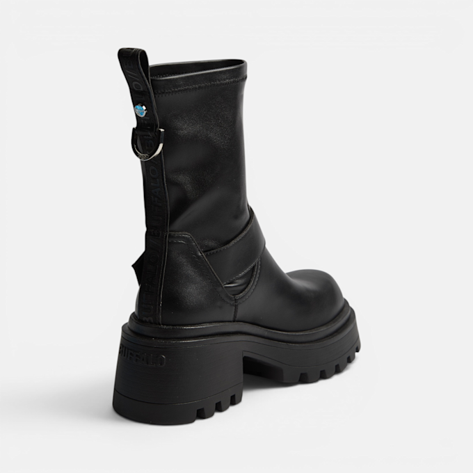 Buffalo LIV SOCK BOOT - VEGAN NAPPA black 104625 3