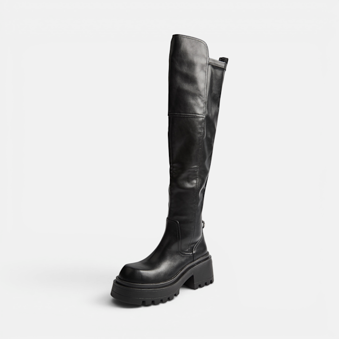 Buffalo Liv Overknee schwarz 104624 2