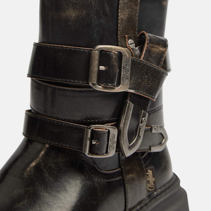 Buffalo Mave Biker Belt MID brun 104637 4