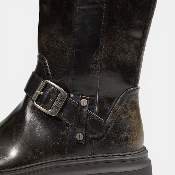Buffalo MAVE BELT HI - VEGAN NAPPA Braun 104646 4