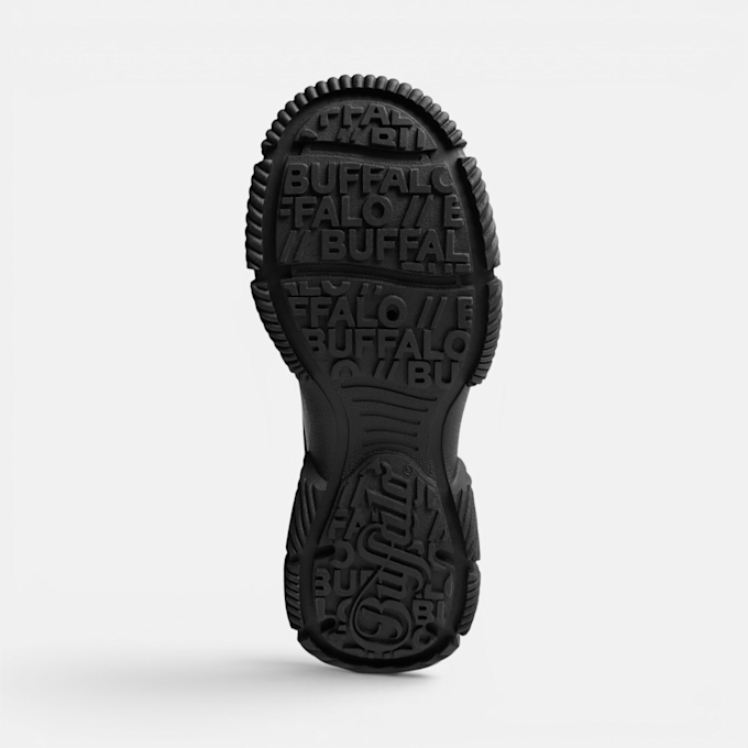 Buffalo DOOZER DOUBLE LACE - VEGAN NAPPA Schwarz 104677 5