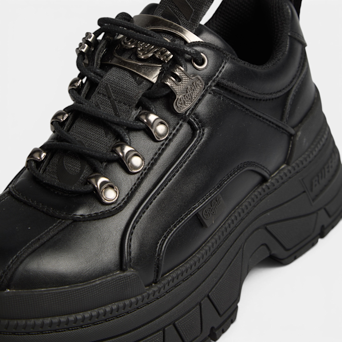 Buffalo FUSION PANEL HIKE LO - VEGAN NAPPA Schwarz 104679 4