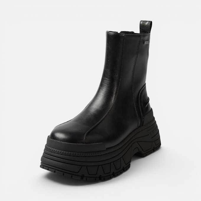 Buffalo FUSION PANEL ZIP MID - VEGAN NAPPA black 104680 2