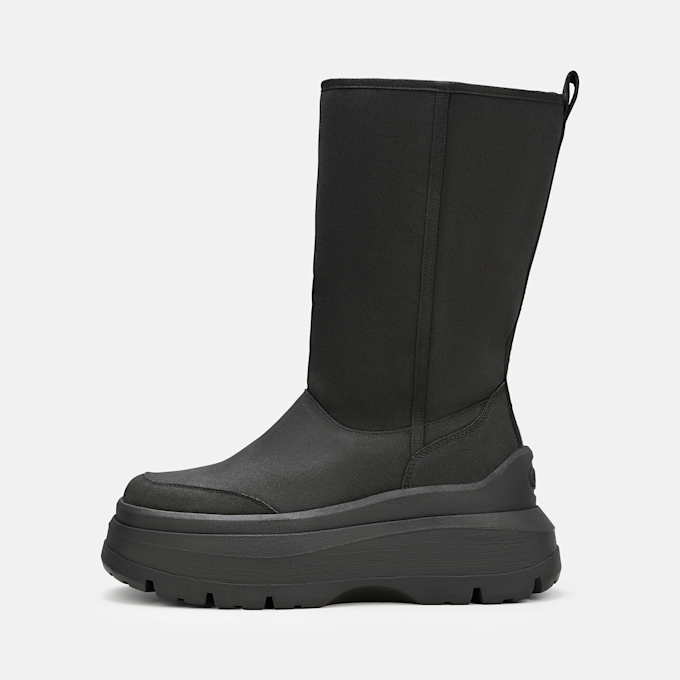 Buffalo OLYMPIA PULL ON HI WARM - VEGAN NUBUCK black 104689 1