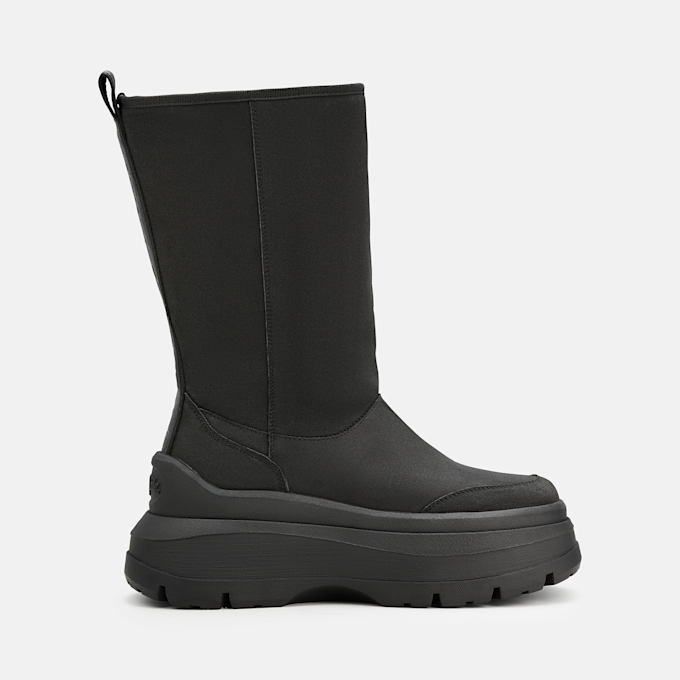 Buffalo OLYMPIA PULL ON HI WARM - VEGAN NUBUCK black 104689 2