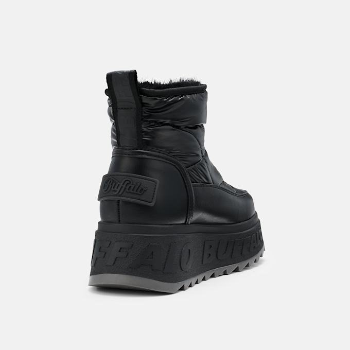 Buffalo ELIZA SNOW SHORT - VEGAN NAPPA/NYLON black 104692 4