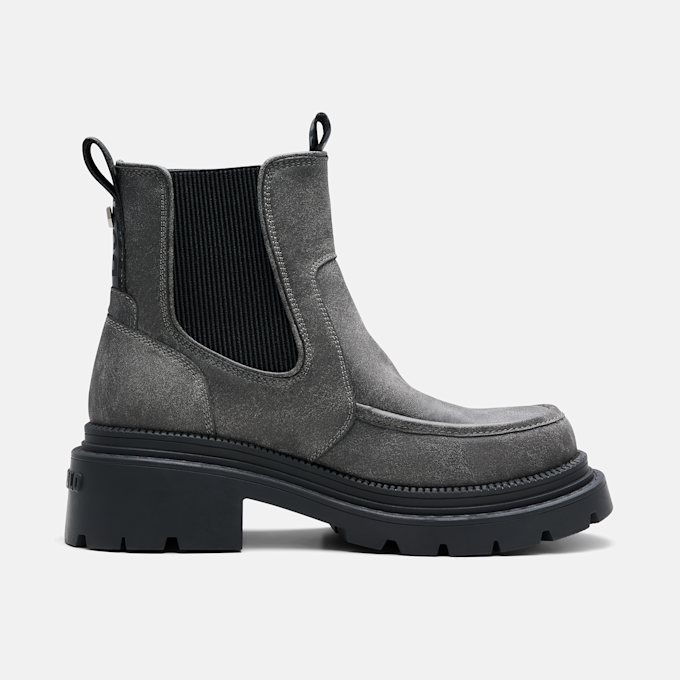 Buffalo JACK CHELSEA - VEGAN NUBUCK grau 104698 2