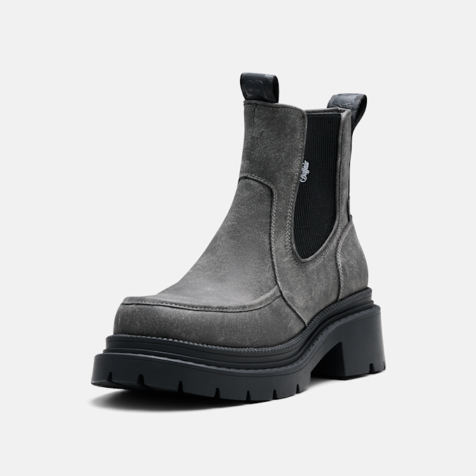 Buffalo JACK CHELSEA - VEGAN NUBUCK grau 104698 3