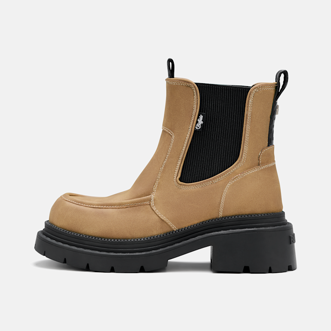 Buffalo JACK CHELSEA - VEGAN NUBUCK beige 104701 1