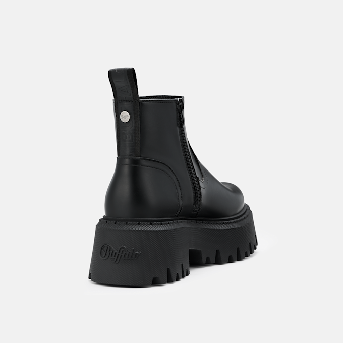 Buffalo ASPEN BOOT SHORT - VEGAN NAPPA schwarz 104703 4