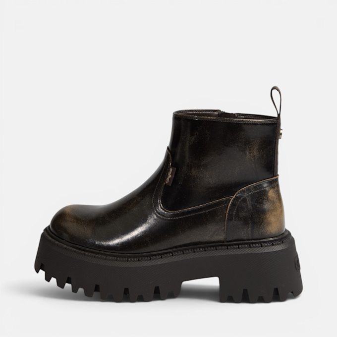 Buffalo ASPEN BOOT SHORT - VEGAN NAPPA brown 104702 1