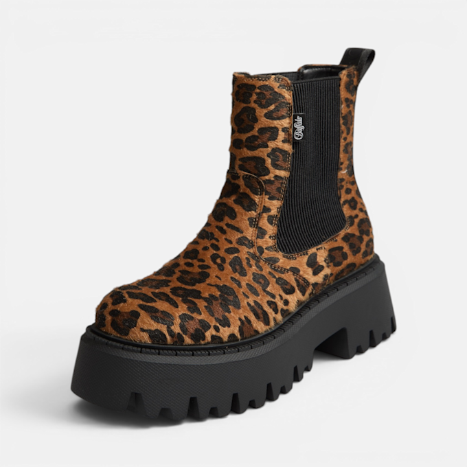 Buffalo ASPEN CHELSEA - VEGAN FUR black 104704 2