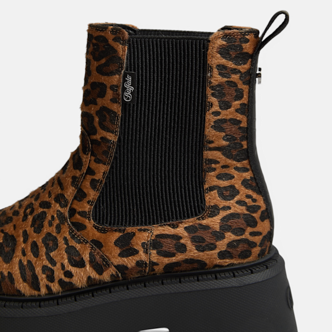 Buffalo ASPEN CHELSEA - VEGAN FUR black 104704 4