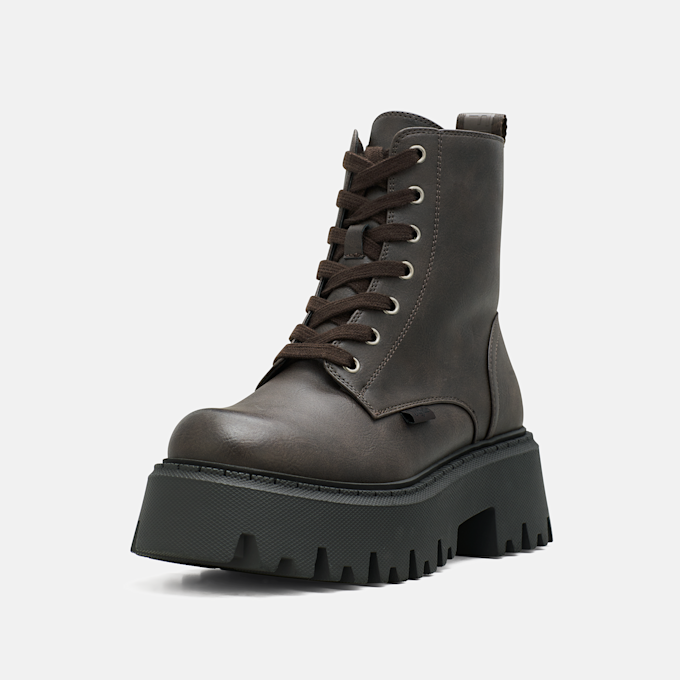 Buffalo Aspen Lace Up Warm braun 104707 3