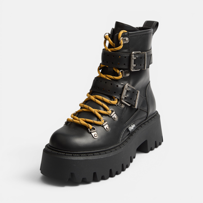 Buffalo ASPEN HIKE MID - VEGAN NAPPA Schwarz 104716 2
