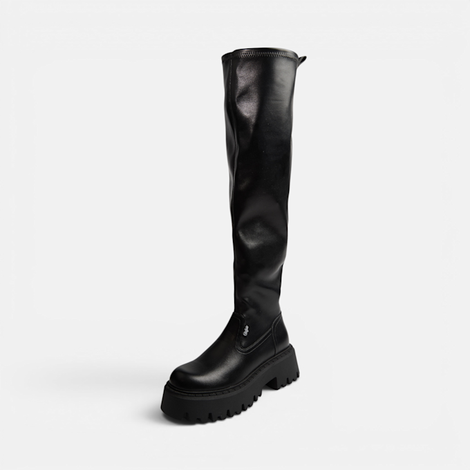 Buffalo Aspen Overknee black 104725 2