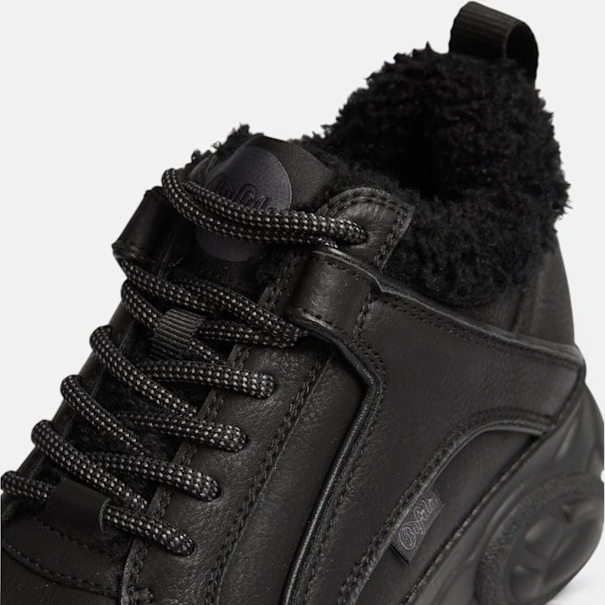 Buffalo CLD CORIN WARM - VEGAN NUBUCK/FUR schwarz 104849 5