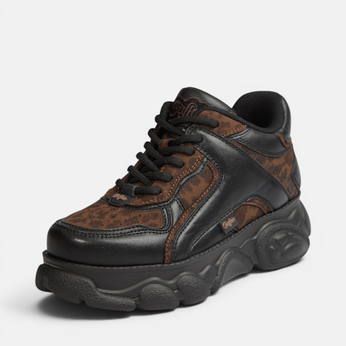 Buffalo CLD ECHO - VEGAN NAPPA/SUEDE schwarz 104852 2