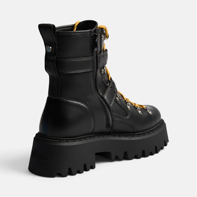 Buffalo ASPEN HIKE MID BS - VEGAN NAPPA black 104905 3