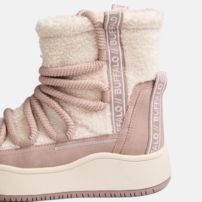 Buffalo ARIYA SNOW - VEGAN NUBUK beige 104921 4