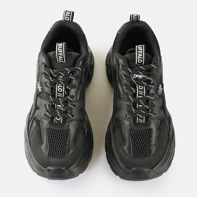 Buffalo YUNO BS - VEGAN NAPPA/MESH black 104922 4