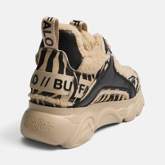 Buffalo CLD CHAI WARM - VEGAN NAPPA/FUR beige 104925 3