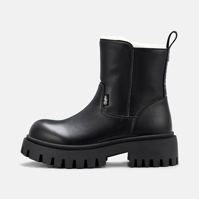 Buffalo ZANOS ZIP BOOT - VEGAN NAPPA black 105971 1