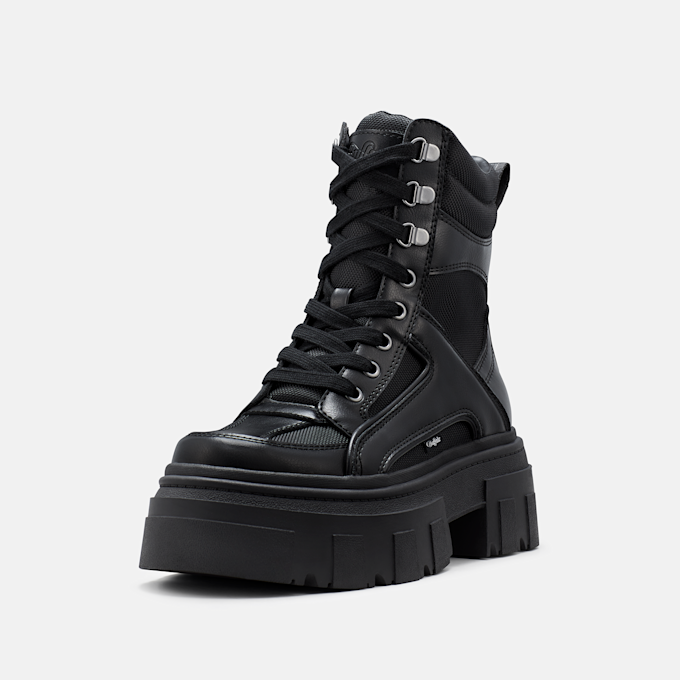 Buffalo ZARTO NC MID - VEGAN NAPPA/NYLON Schwarz 105981 2