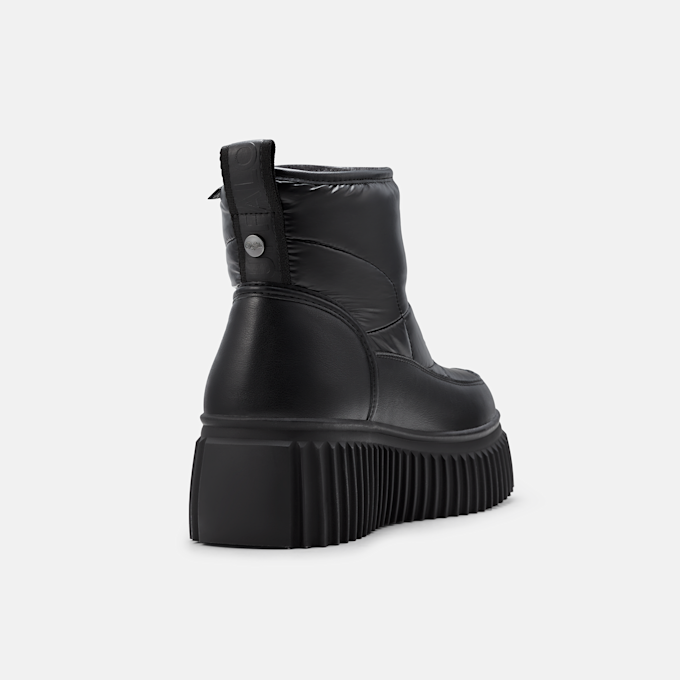 Buffalo ZAFIR SHORT WARM - VEGAN NAPPA/NYLON black 105988 4