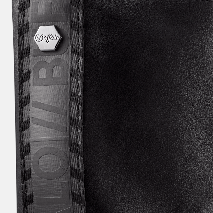 Buffalo ZENA ZIP BOOT MID - VEGAN NAPPA Schwarz 105986 5