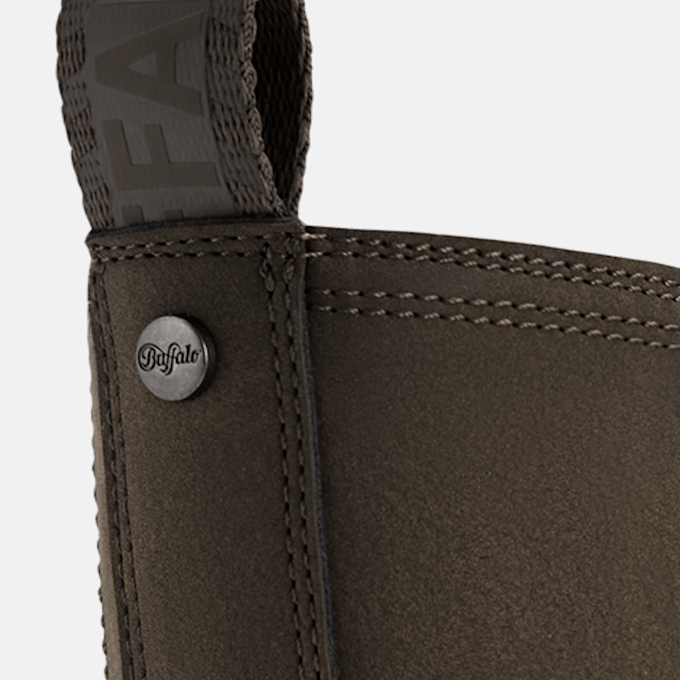 Buffalo ZARTO CHELSEA HI - VEGAN NUBUCK brown 106086 5