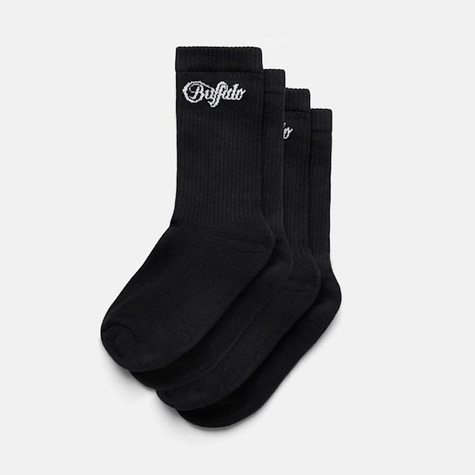 Buffalo LOGO CREW - COTTON Schwarz 106307 1
