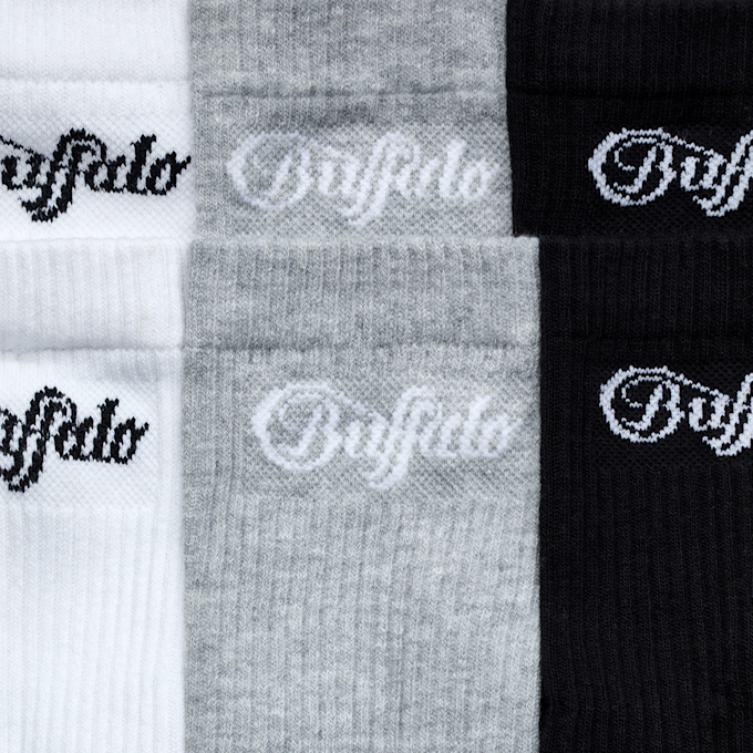 Buffalo LOGO CREW - COTTON grey 106309 2