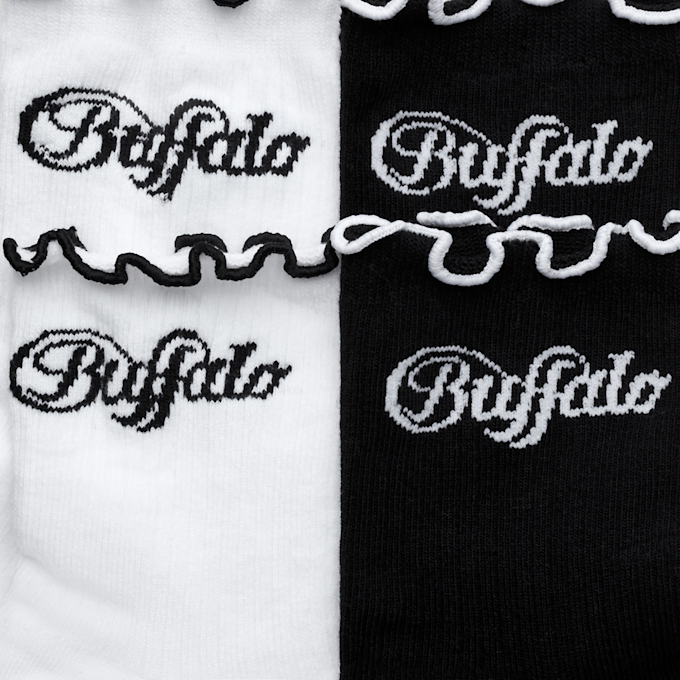 Buffalo RUFFLE - COTTON Schwarz 106305 2