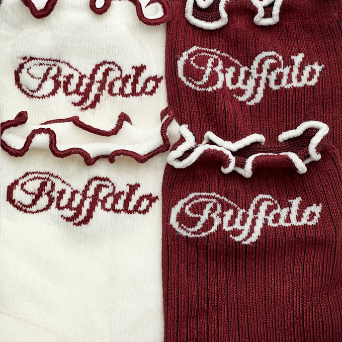 Buffalo RUFFLE - COTTON Red 106329 2