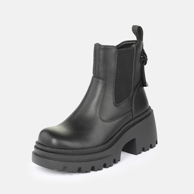 Buffalo BRAVR CHELSEA - VEGAN NAPPA black 108503 2