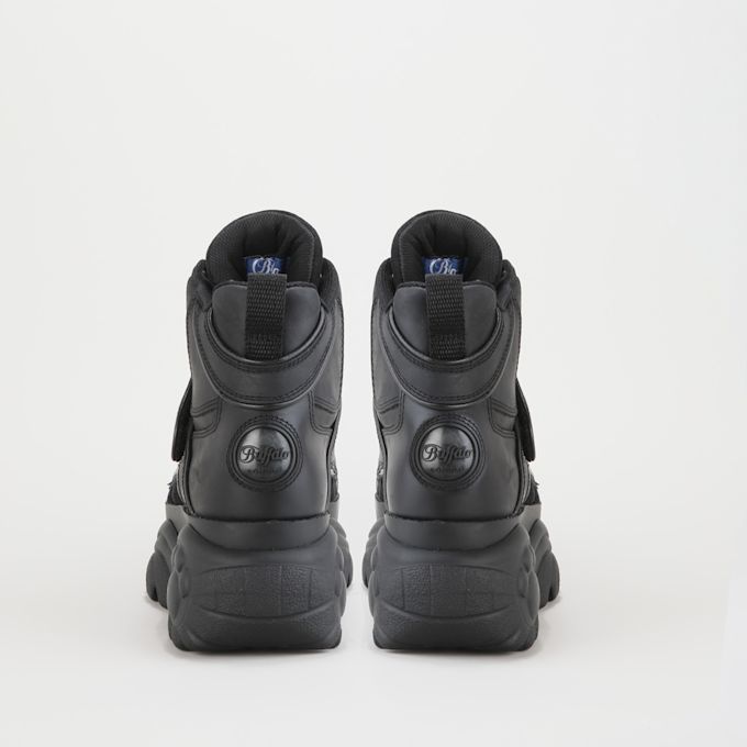 Buffalo Classic High BS Leather black 62404 4