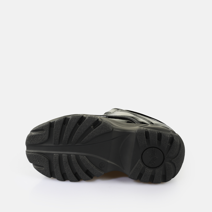 Buffalo Classic Low Patent Leather noir 62416 7