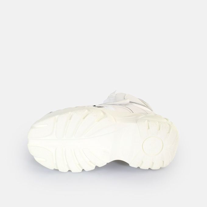Buffalo Classic High Leather blanc 63166 7
