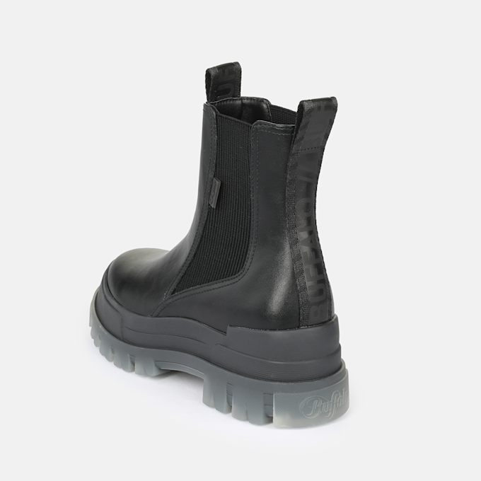 Buffalo Aspha Chelsea Mid nero 63381 5