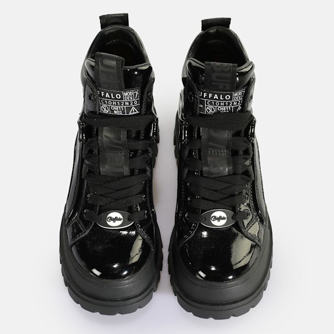 Buffalo Aspha NC MID Laceup schwarz 63698 3