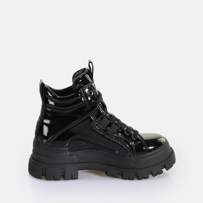Buffalo Aspha NC MID Laceup black 63698 5