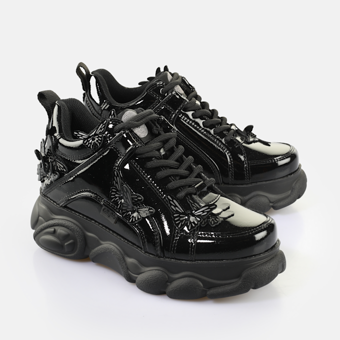 Buffalo CLD Corin Butterflies nero 64124 4