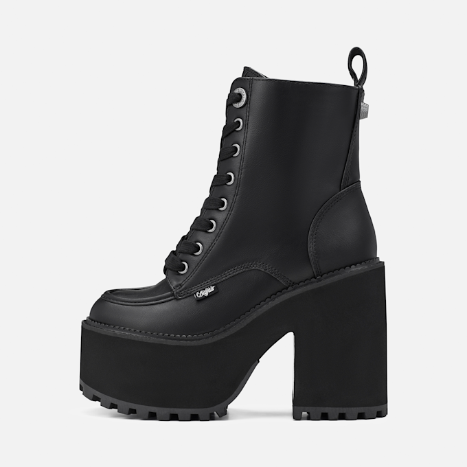 Buffalo Killah Lace Up MID black 64203 1
