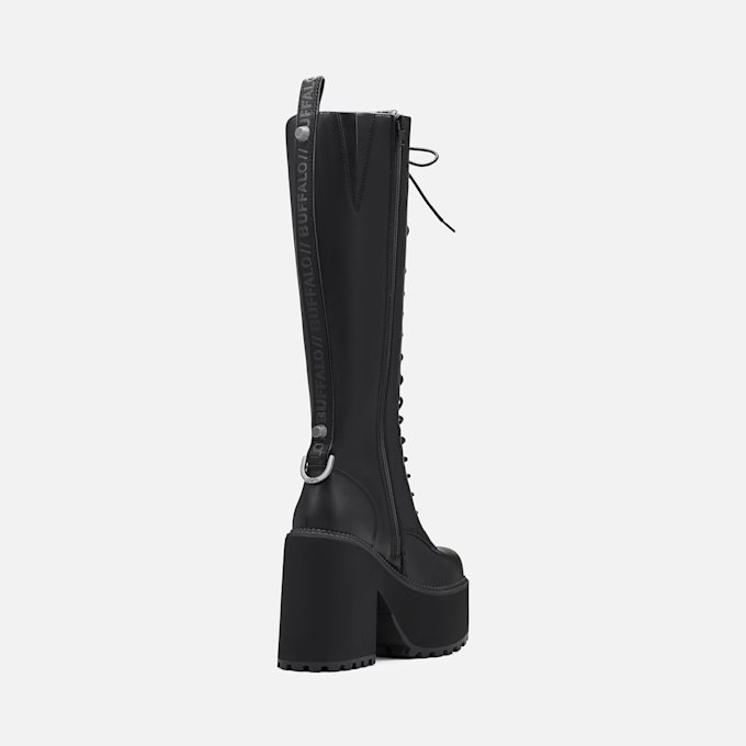Buffalo Killah Lace Up HI schwarz 64207 4